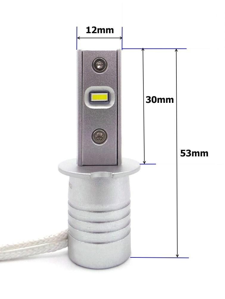 H3 LED BULBS 9V-30V CANBUS CSP KIT Новый Внедорожник