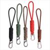 Snake Knot Paracord Keychain Anti-lost Chain Braided Woven Keychain  Emergency Survival