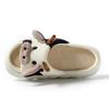 Women Cow Sandals Flip Flops for Woman Cute Linen Home Slippers Men Couples Four Seasons Indoor Shoes Comfortable Cartoon Slides