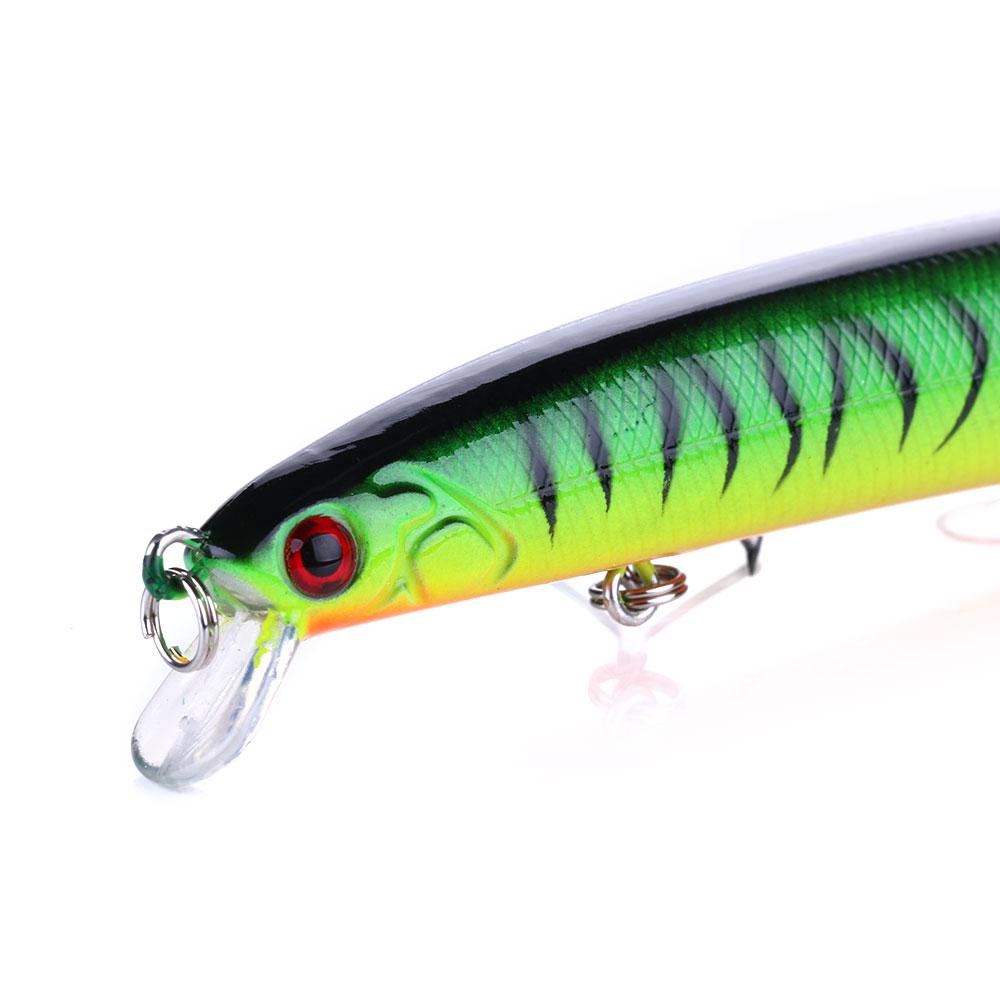 Рыболовная приманка для воблера Minnow 13,5 см/18,5 г, бионическая искусственная приманка для окуня и щуки