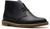Clarks Shepton Chukka Boot Black Leather Boots Shepton