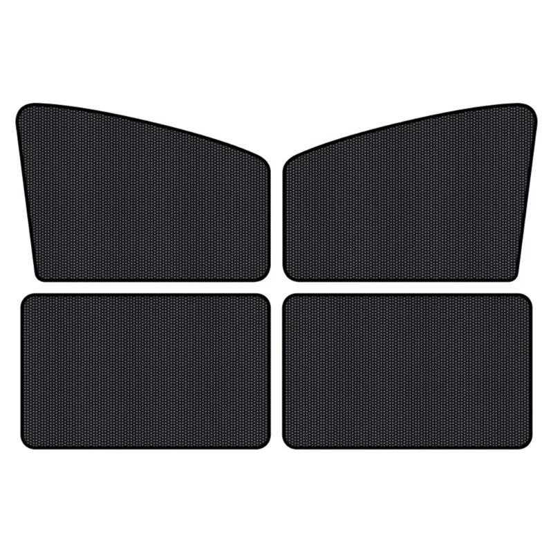 Magnetic Car Sun Shade Car Accessory UV Protect Curtain Sun Visor Protection Window Film Side Window Sunshade Mesh Anti-mosquito