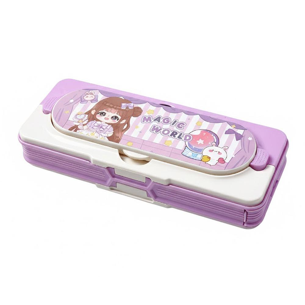 Многофункциональная пенал-коробка Механический пенал Мультяшный пенал Школьные принадлежности
