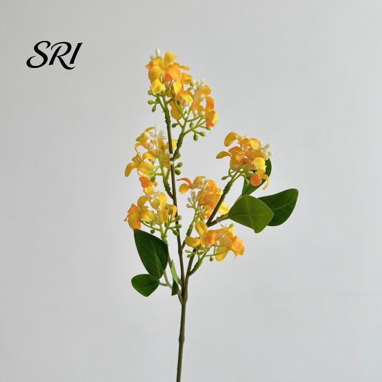 Decorative Flower Arrangement Artificial Flowers Realistic Silk UV Resistant Long-Lasting Bouquet for Home Wedding Decor Rustic Centerpiece