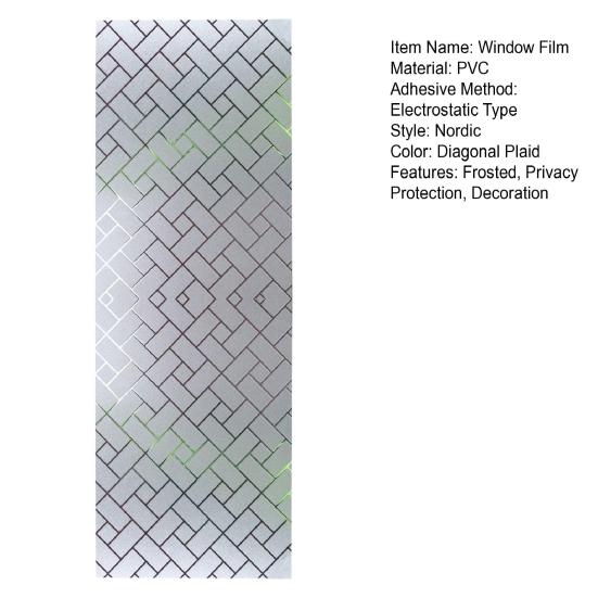 Yousheng матовая оконная пленка Защита конфиденциальности Съемный контроль тепла УФ-защита от солнца Статическое стеклянное покрытие цепляется за домашнюю дверь ванной комнаты Декоративная пленка