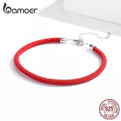 Оригинальный регулируемый браслет с шармом из стерлингова 925 пробы серебра Длина браслета 16-21 см