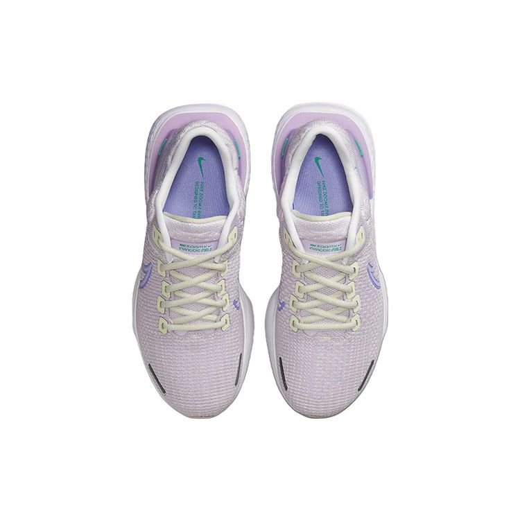 Nike ZoomX Invincible Run Flyknit 2 Doll Neptune Зеленые женские кроссовки Фиолетовый Light-Bone Light-Iron-Ore DC9993-002