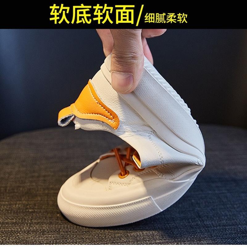 Вулканизированная обувь из натуральной кожи, женские белые туфли на плоской подошве, Zapatos Planos De Mujer, осень 2024, дизайнерская брендовая роскошная женская обувь