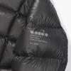 Diadora Vera Piuma Sheer Duck Down Jacket Dark Grey