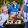 Large Capacity Barbecue Grill Pan Non-Stick Coated Roasting Fish Plate Grill Basket  Picnic