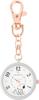 Pocket Watch Keychain Watch Analog Snoopy Color Case KC Watch G Gray [Fieldwork] Women's PNT049-2