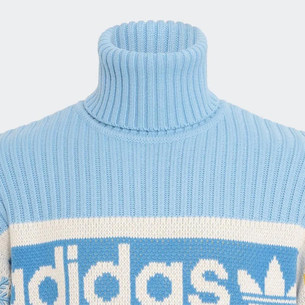 adidas Originals Мультяшный вязаный пуловер Lupetto (унисекс) трикотажные изделия