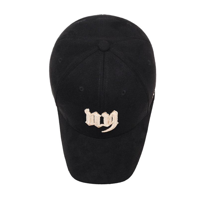 Embroidered Letter Cap Women's Spring Autumn Sunshade Baseball Cap Men's Outdoor Cap