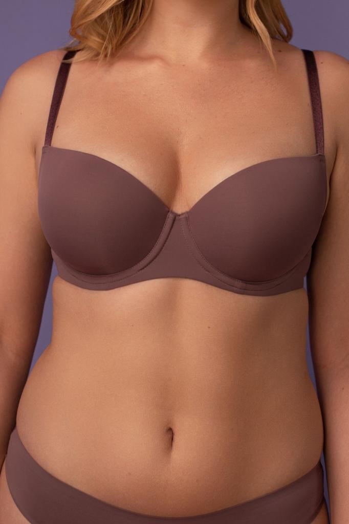 Бюстгальтер с уплотнённой чашкой brabrabra (85332)