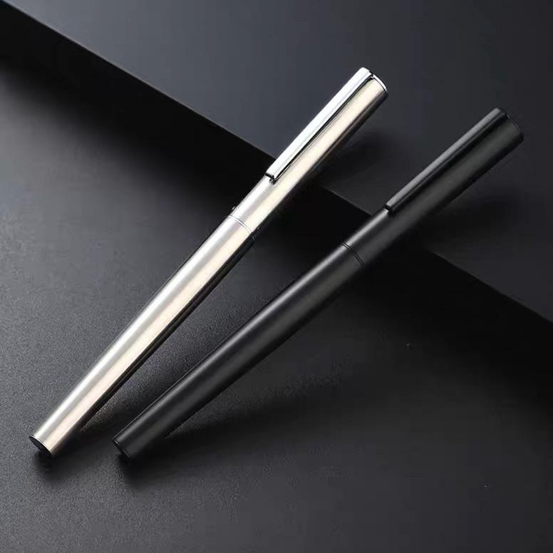 Подарочный набор ручек JinHao 35 Mysterious Black Steel для каллиграфии и художественного письма