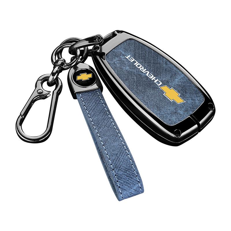 Чехол для ключа Chevrolet для Equinox, Malibu XL, Trax, Trailblazer, Orlando, Monza - Накладка на корпус автомобиля