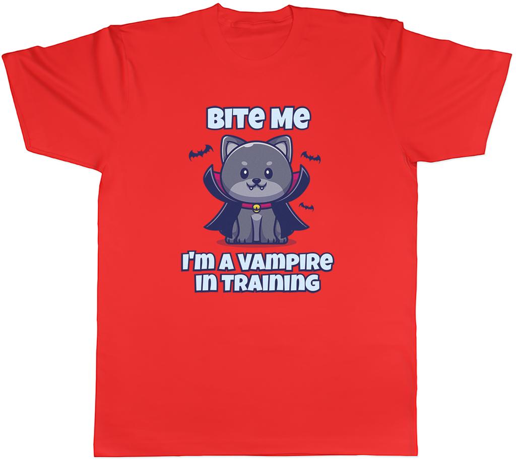 Bite Me Halloween Unisexs TShirt Im a Vampire in Training Unisex Tee Gift