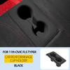 Cup Holder Insert for Civic Type R FL5 Rear Seat Leakproof Silicone Center Console Cup Stand Easy Installation Car Interior Accessories