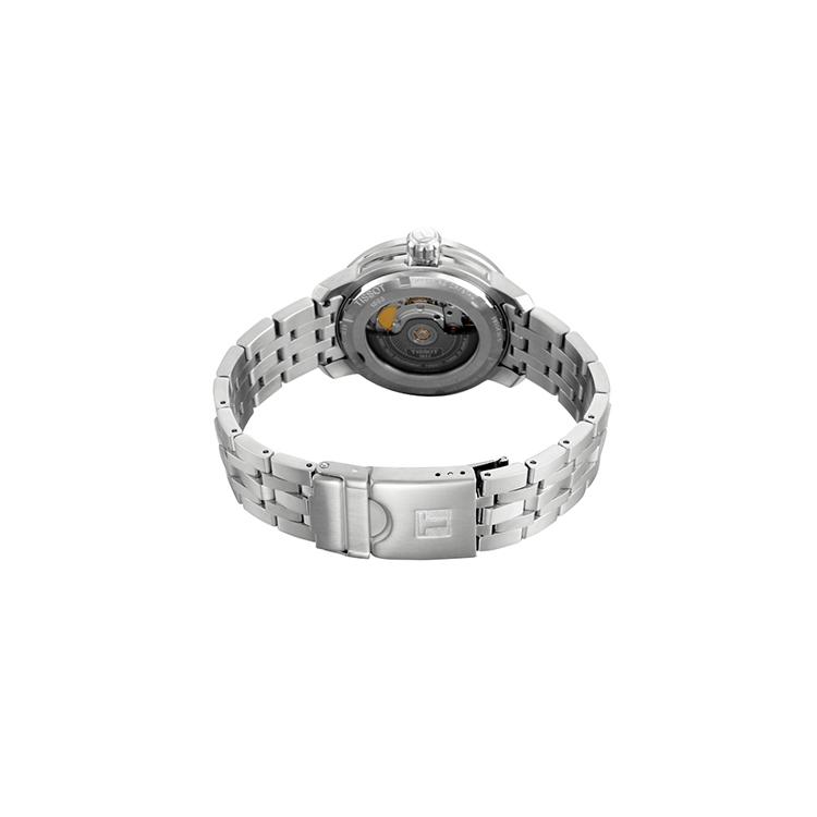 Tissot 200 Автоматические Механические Часы Мужские Часы 39мм Черный Циферблат Корпус из Нержавеющей Стали T055.430.11.057.00