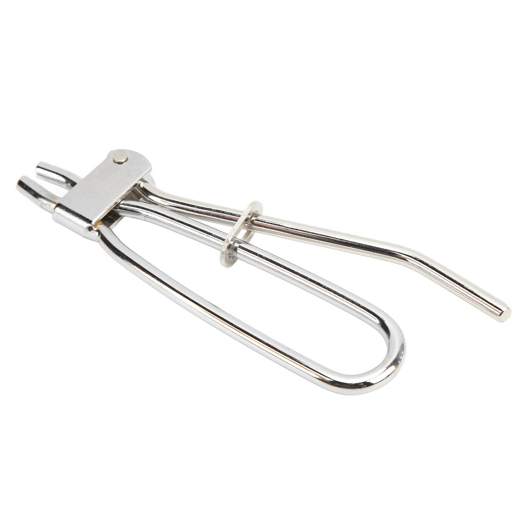 Brake Hose Pinch Steel Chrome Finish 12mm Opening Rounded Jaw Edges Fuel Pipe Clamp Tool for Clutch Coolant Line