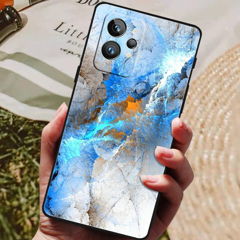 Чехол для Realme GT2 Pro 5G ТПУ Черный Бампер Силиконовый Защитный Funda для Realme GT 2 Pro Чехол для Телефона GT2 Pro 2PRO 2022 Capas