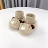 Plus Thick Plush Protect Foot Cover Children's Cotton Shoes Baby Toddler Shoes First Walkers Winter