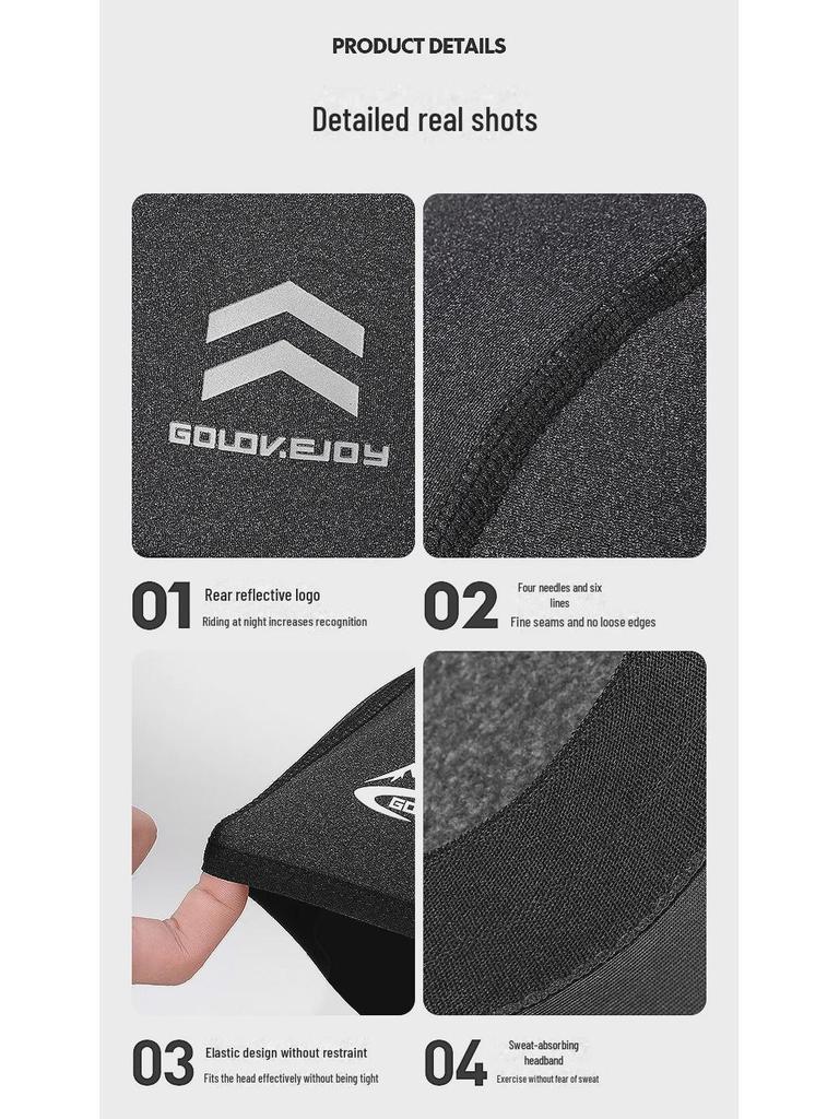 Кепка для зимних видов спорта и велоспорта: Водонепроницаемый, ветрозащитный, светоотражающий, теплый, с защитой ушей, дизайн «утконос» с немецким бархатом (Модель DMZ46)