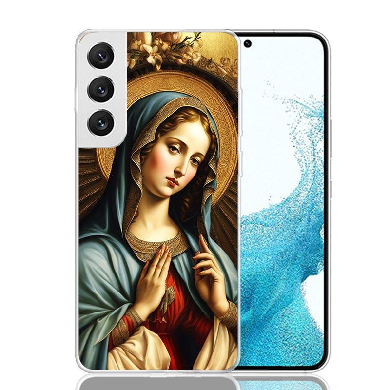 Virgin De Guadalupe Virgen Mary Phone Case For Samsung Galaxy S26 S25 Edge S24 S23 FE S22 Ultra S21 Plus S20 + Fundas Cover Coqu