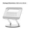 Portable Laptop Holder 360 ° Rotation Desktop Notebook Stand New Tablet Support  Home