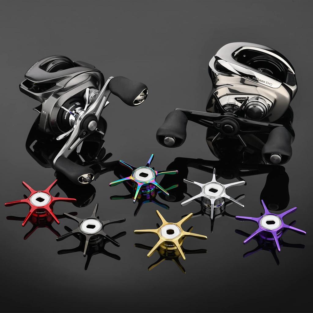 Gomexus 19 Antares Специальная Звездная Трещотка для Кастинговых Алюминиевых Катушек Shimano 19 Antares, Сплав, 5.3г Сверхлегкий, Леворучный/Праворучный