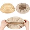 Bread Proofing Food Basket Cover Grade Super Soft Cotton Flax Round Bread Proofing