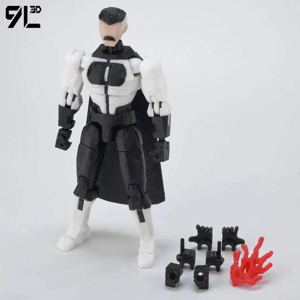 9L3D Dummy13 Lucky13 Непобедимый Мальчик Предательство Аниме Многосуставные Механические Конечности Фигурки Действия Молодежь Титан13 Боевые Игрушки Подарки