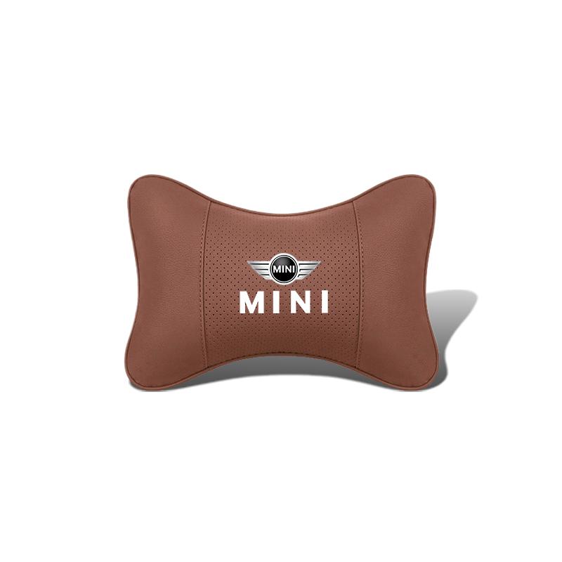 1Pcs Car Headrest Auto Breathable Seat Neck Pillow Accessories For MINI Cooper R56 F56 R50 JCW Cabrio Aceman Countryman Clubman phgqd66
