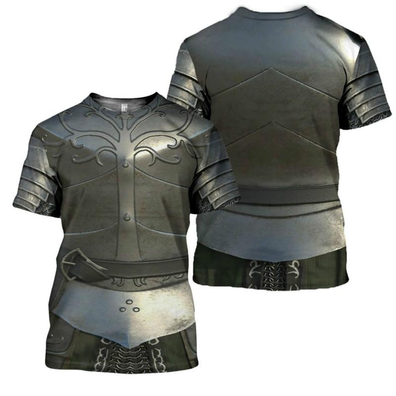 Good-looking Templar 3DT shirt printing clothing Harajuku short-sleeved best-selling summer new arrival new