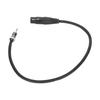JORINDO XLR Female to 3.5mm 1 8in Male Microphone Cable Balanced Signal Interconnection CordJD6025‑0.5m   1.6ft