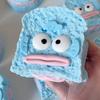 Мультяшный тост-пищалка Игрушка для снятия стресса и тревоги Эластичный хлеб Сенсорная игрушка Мягкая имитация еды Зажималка Игрушка-фиджет