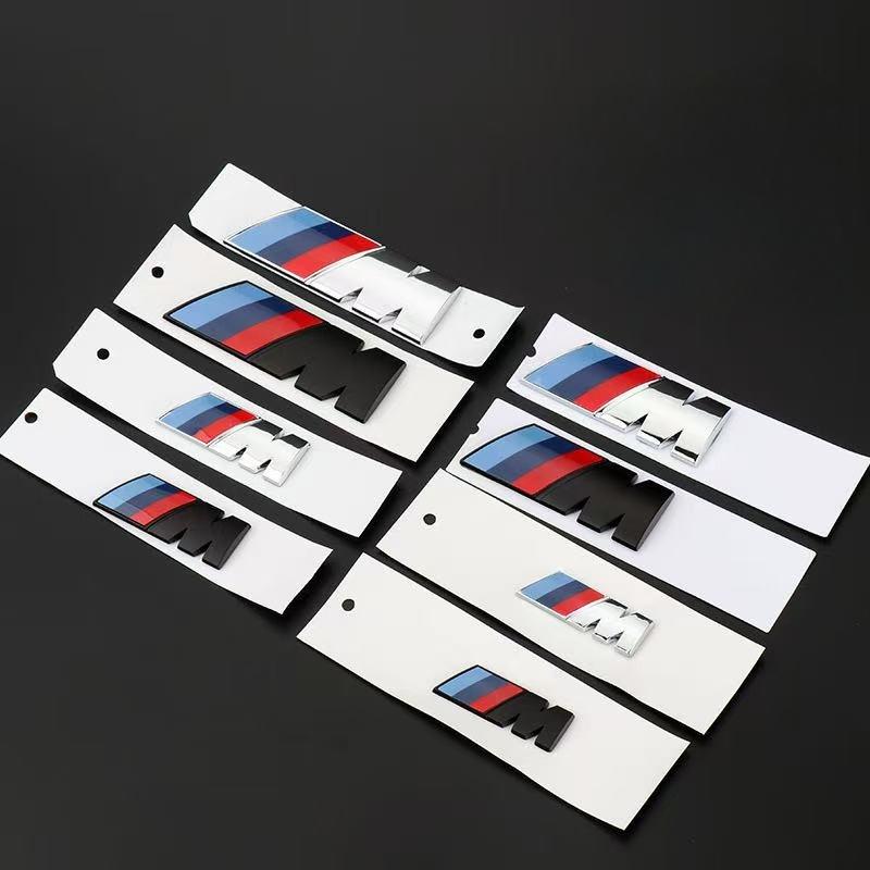 Для BMW M Значок на крыло Значок на крыло Все 1 2 3 4 5 серий Логотип M ABS наклейки, доступны разные размеры.