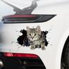 Universal Waterproof Car 3D Cat Stickers Animal Styling Car Body Scratch Masking Stickers Creative Funny Auto Decal