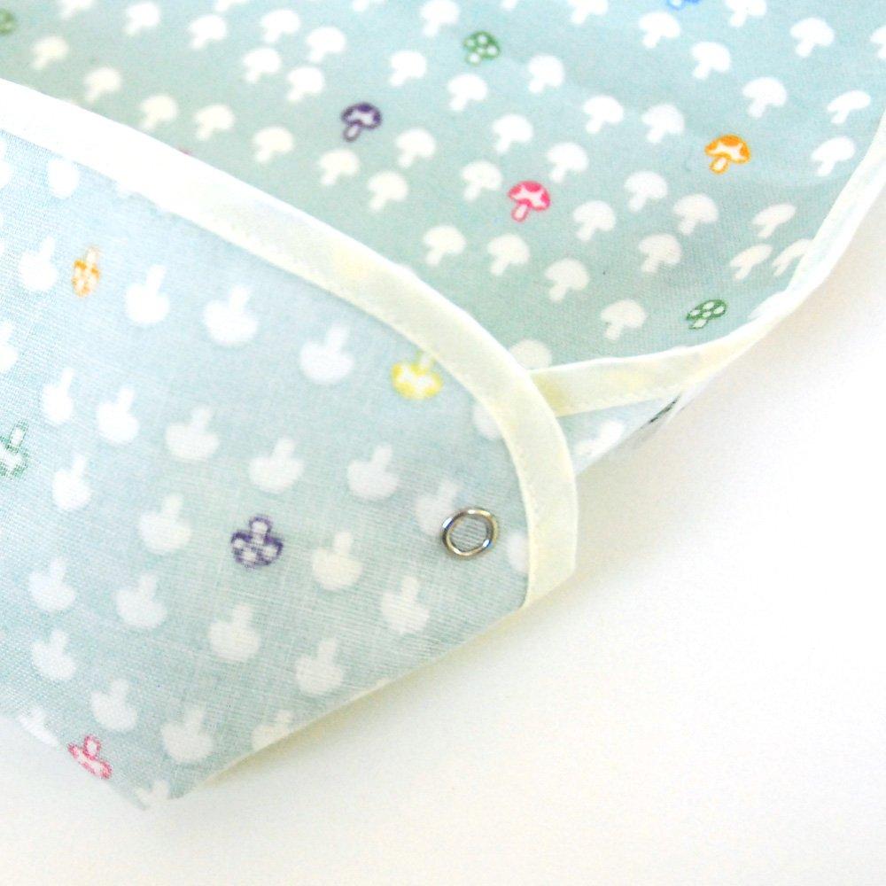10mois Hoppetta Champignon Feeding Apron Blue Surf