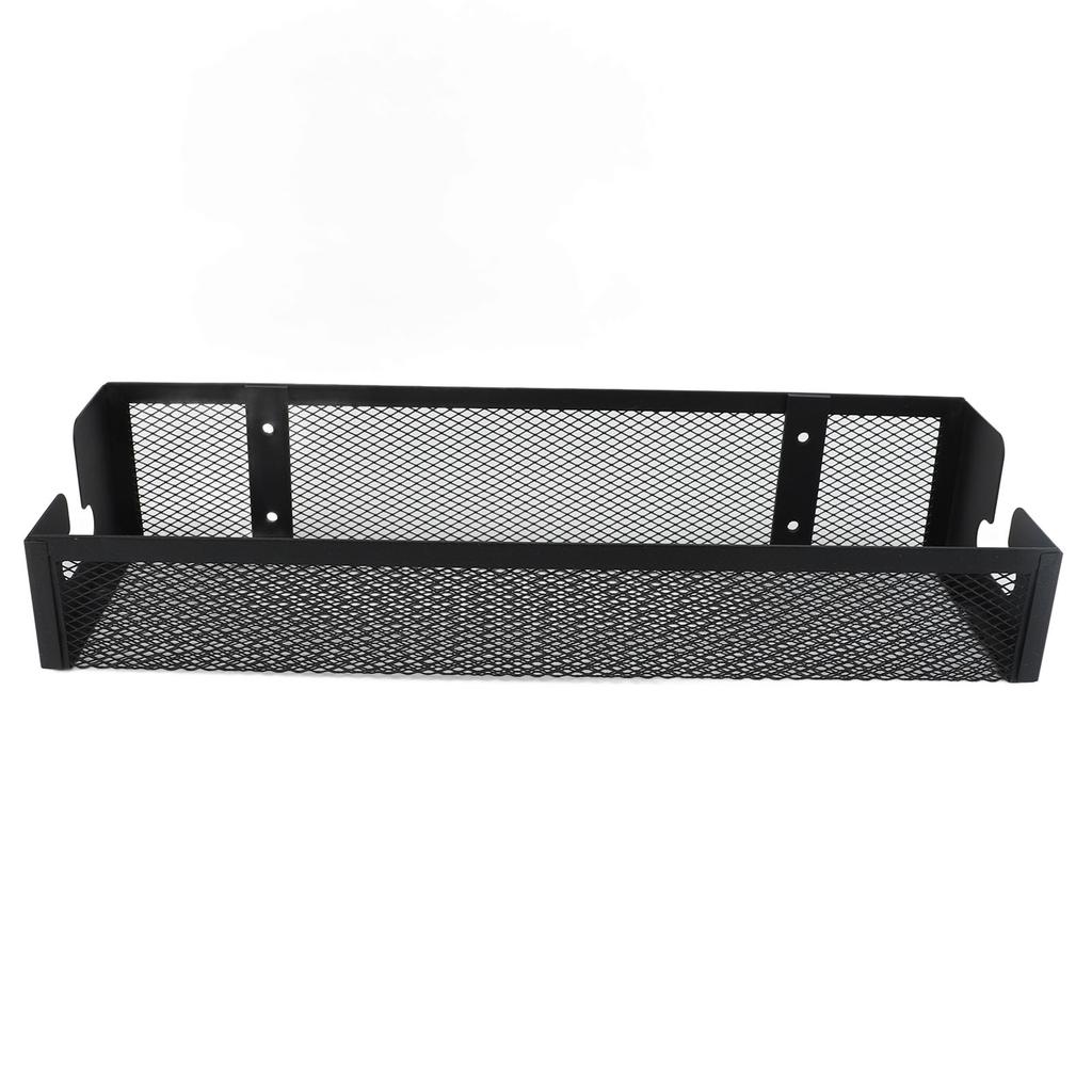 Лотки для прокладки кабелей под столом из углеродистой стали, корзина для хранения под столом, органайзер для кабелей с зажимом для офиса, дома, черный