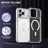 Anti-Yellow Strong Magnetic Case for iPhone 17 Pro Max Air 16 15 14 13 12 11 for Magsafe Shockproof Wireless Charging Cover