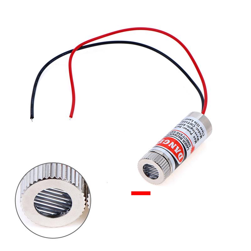 650Nm 5Mw Red Point/Line/Cross Laser Module Laser Head Laser Tube 3V-5V Dotted Laser Head Used For Red Light Laser Pointers