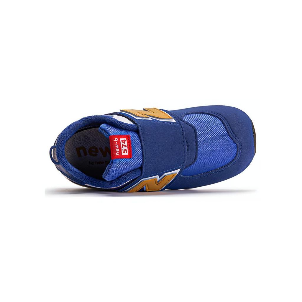 New Balance 574 Новые B Липучки Ночное Небо Золотой Фьюжн Детские Кроссовки NW574HBG