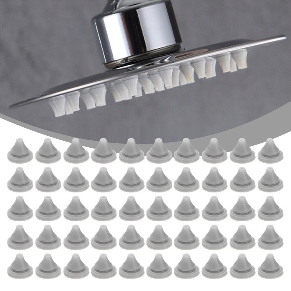 50 шт. Насадки для душевой лейки Запасная часть Спрей Силиконовый Выход воды