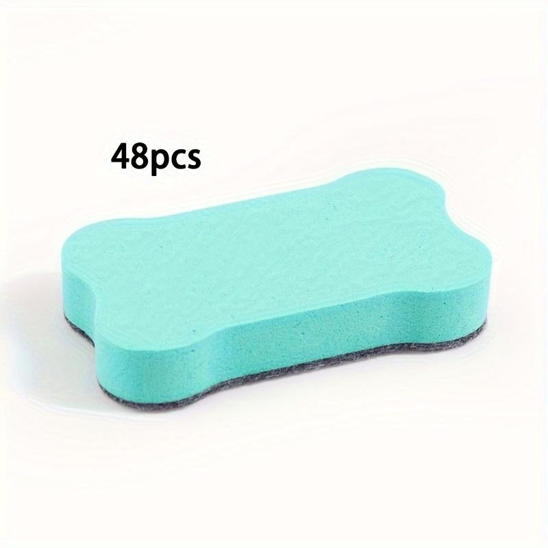 8 Немагнитных губок для белых досок. Эти мини-ластики в форме косточек идеально подходят для очистки белых и черных досок.