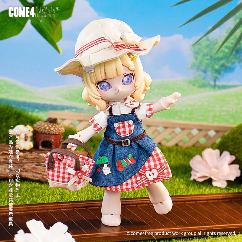 Come4free 12 точек BJD одежда для кукол серия юбка для куклы BJD набор одежды милый и милый набор аксессуары для куклы платье кролик Бонни