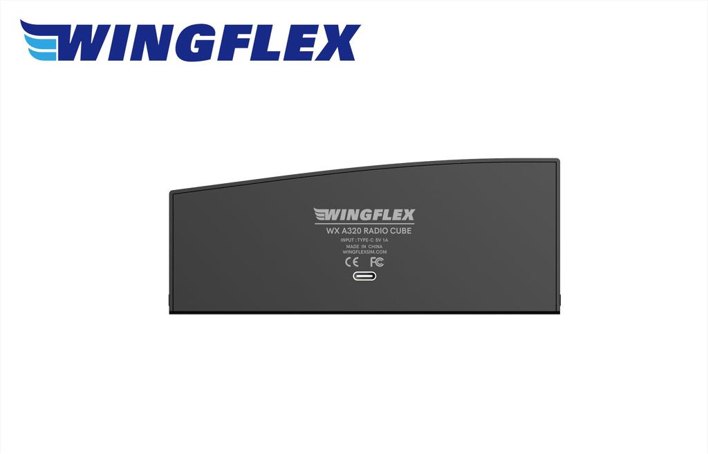 WINGFLEX A320 RMP CUBE Flight Simulation Flight Control for Airbus A320. Experience the Feel of a Real Airplane with Precise Control and