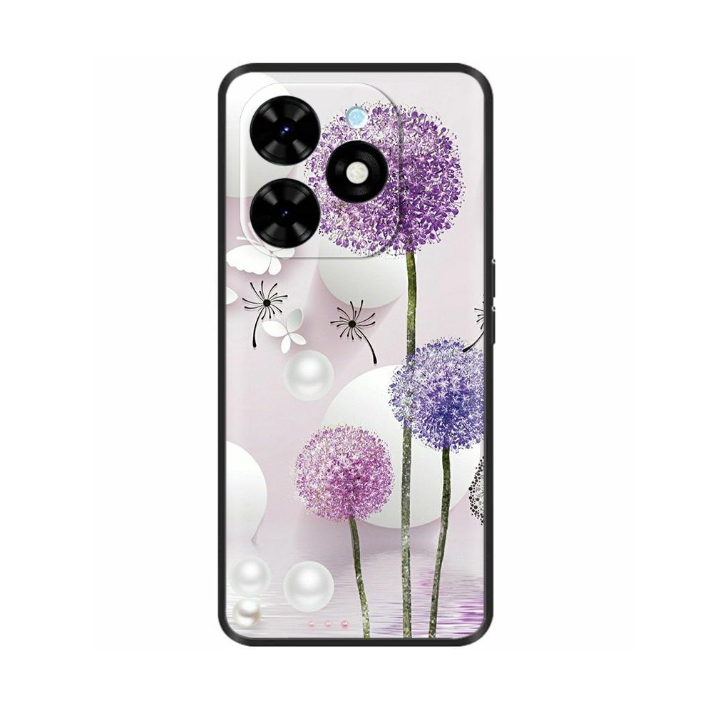 Чехол для Spark Go 2024 для Tecno Spark Go 2024 Чехол для телефона Милый панда Задняя крышка для Techno Spark Go 2024 Защита Coque Fundas