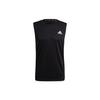 3-Stripes Tank Top, Breathable Sleeveless Training Men Tops Black GM2130