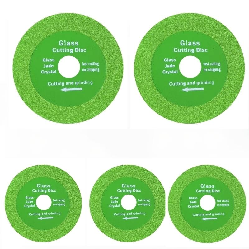Диск для резки стекла 20 мм с внутренним отверстием, алмазное лезвие для мрамора, нефрит, хрусталь, винные бутылки, шлифовка, снятие фаски, полировка, резка 100 мм